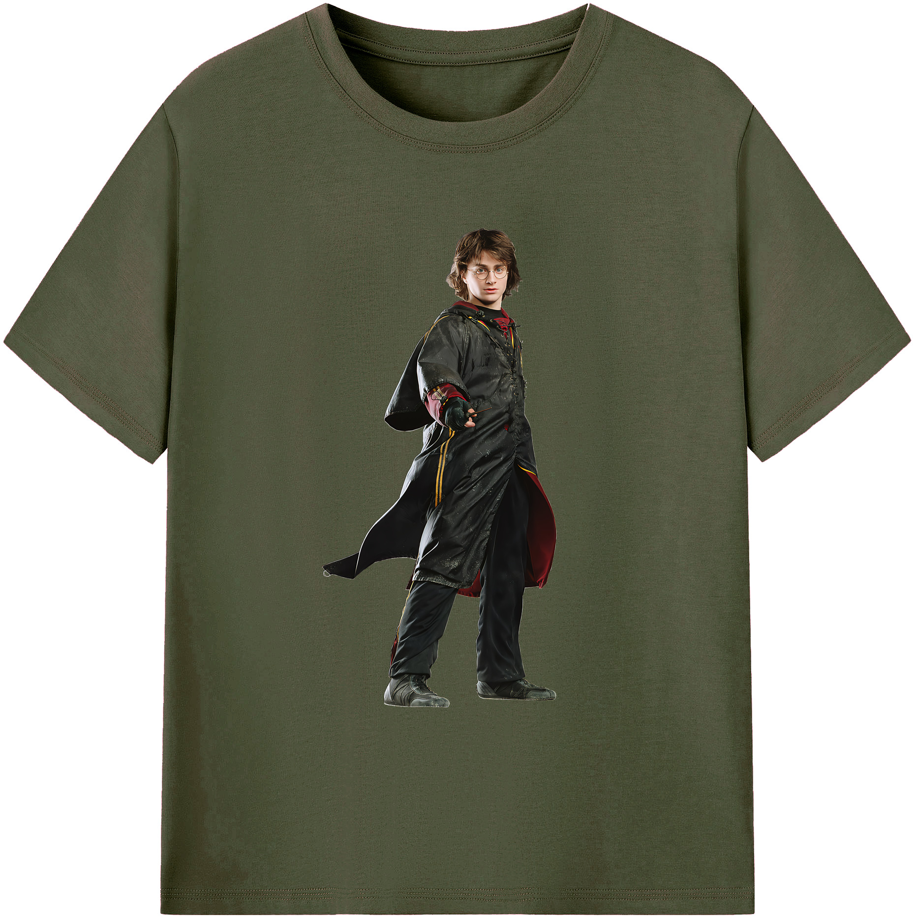（画像用） Harry Potter ハリー・ポッターシリーズ 綿100％ メンズ半袖Tシャツ｜肌触りやわらか＆通気性